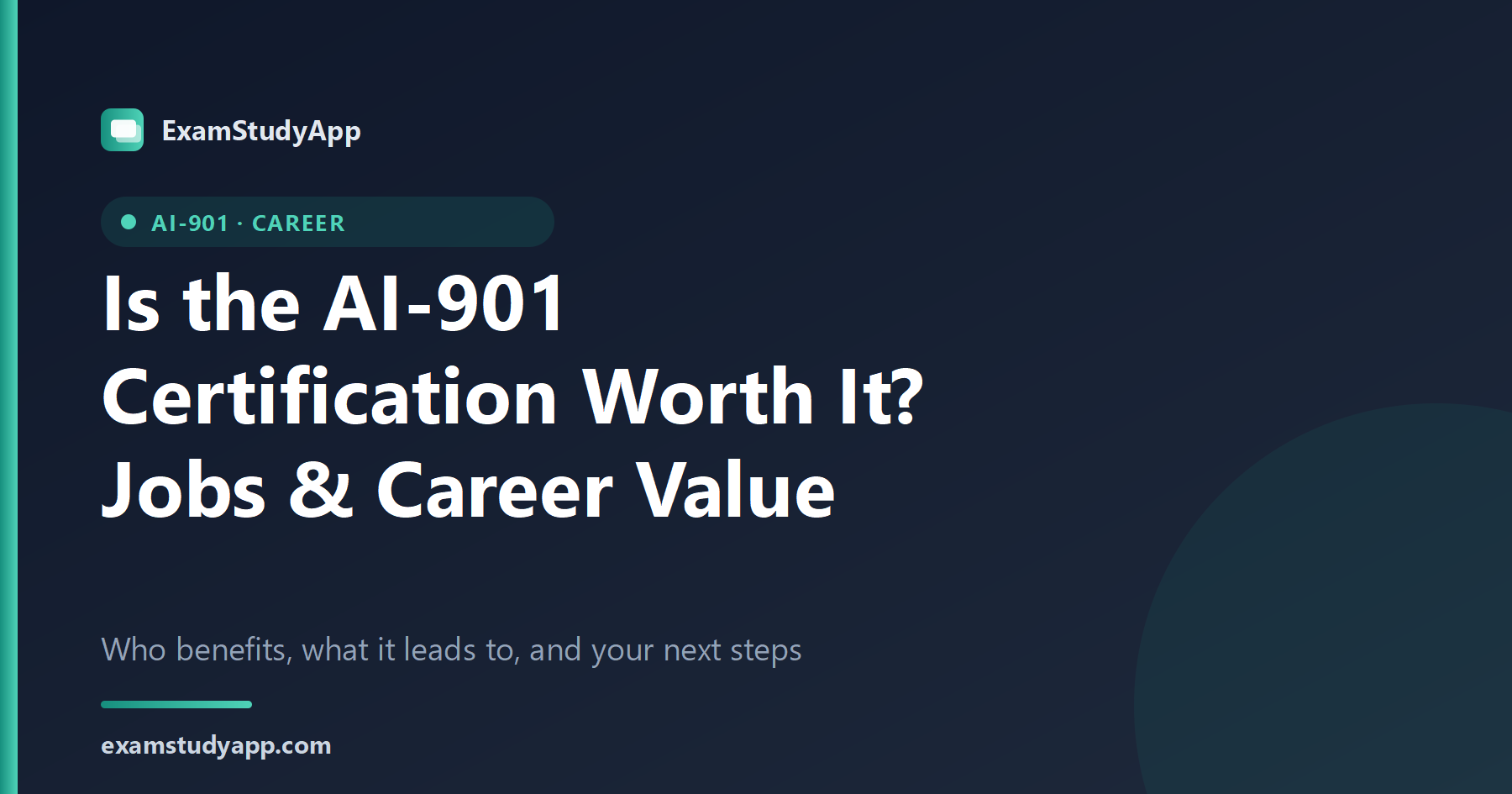 Is the AI-901 certification worth it - career value cover image