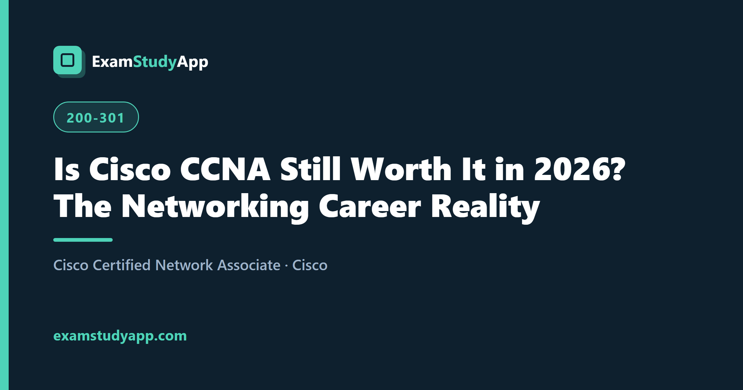 Is Cisco CCNA Still Worth It in 2026? The Networking Career Reality