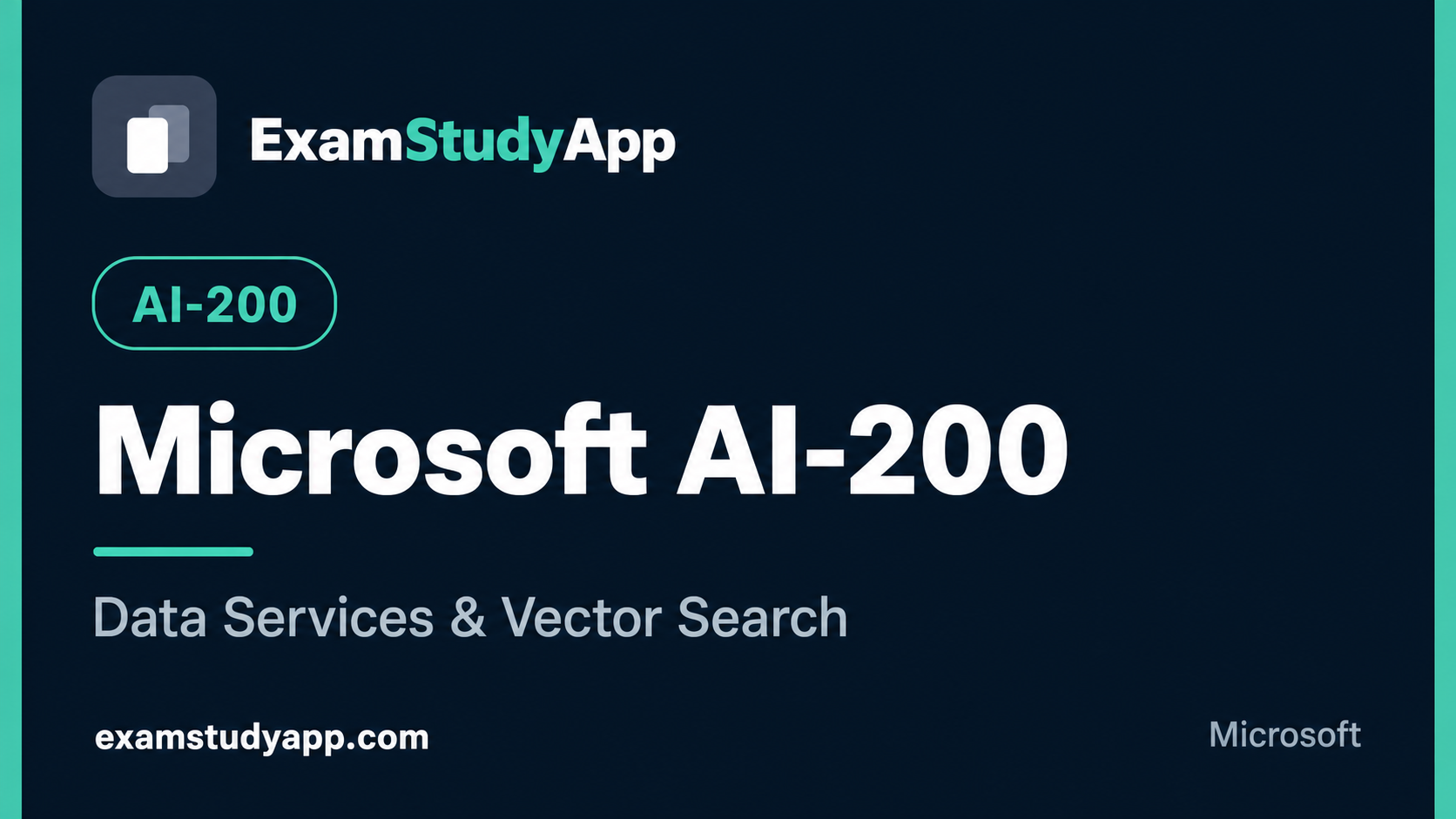 AI-200 data services and vector search cover image